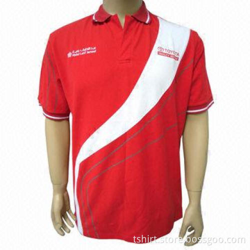 Men's polo T-shirt, suitable for promotional purpose, short sleeves